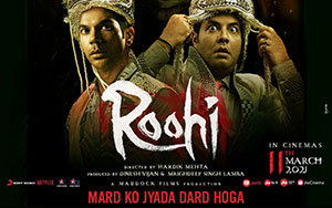 Hardik Mehta`s Hindi comedy- horror movie, `Roohi` (Release - March 11, 2021)